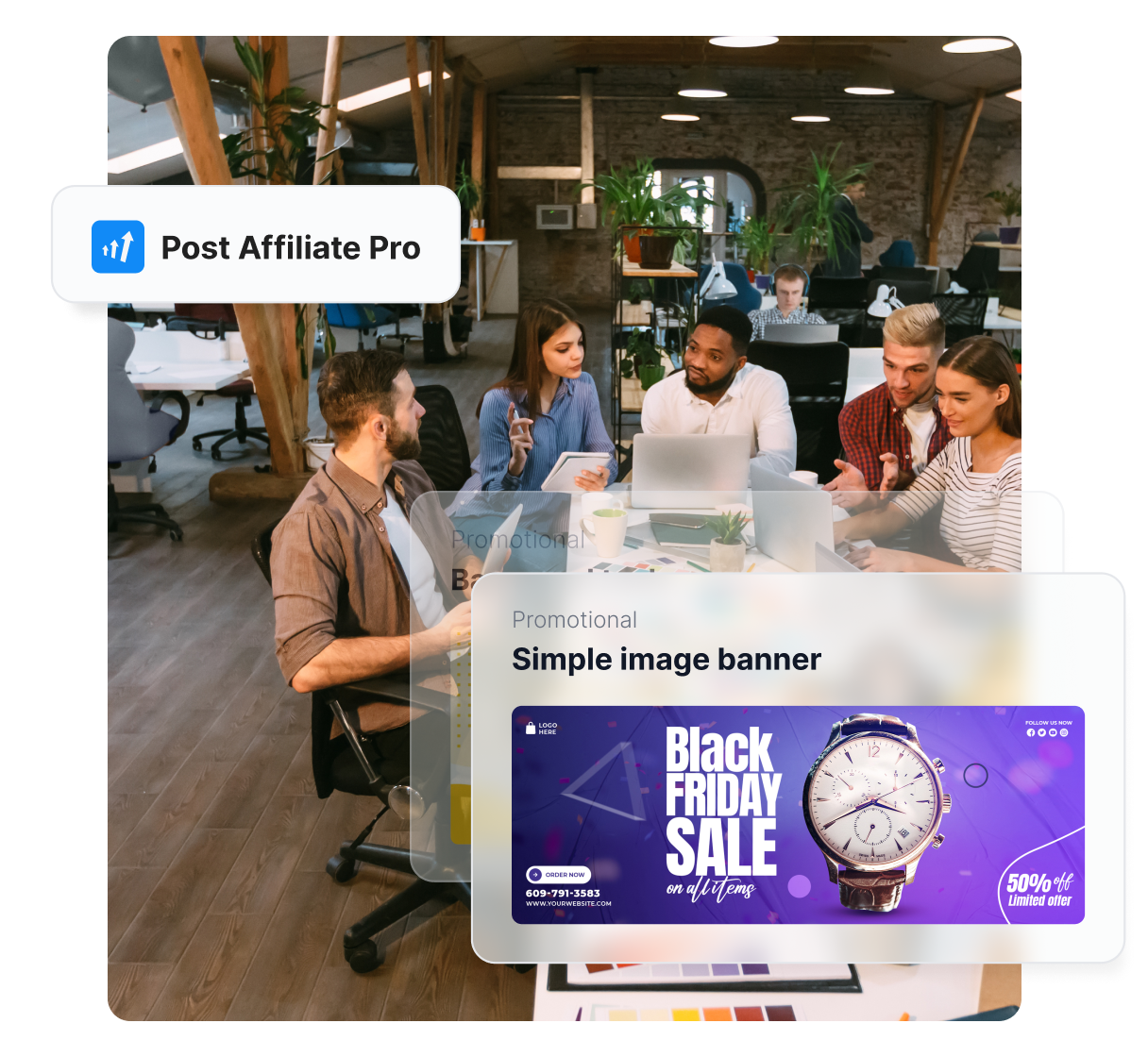 Post Affiliate Pro - gerenciador de banners.