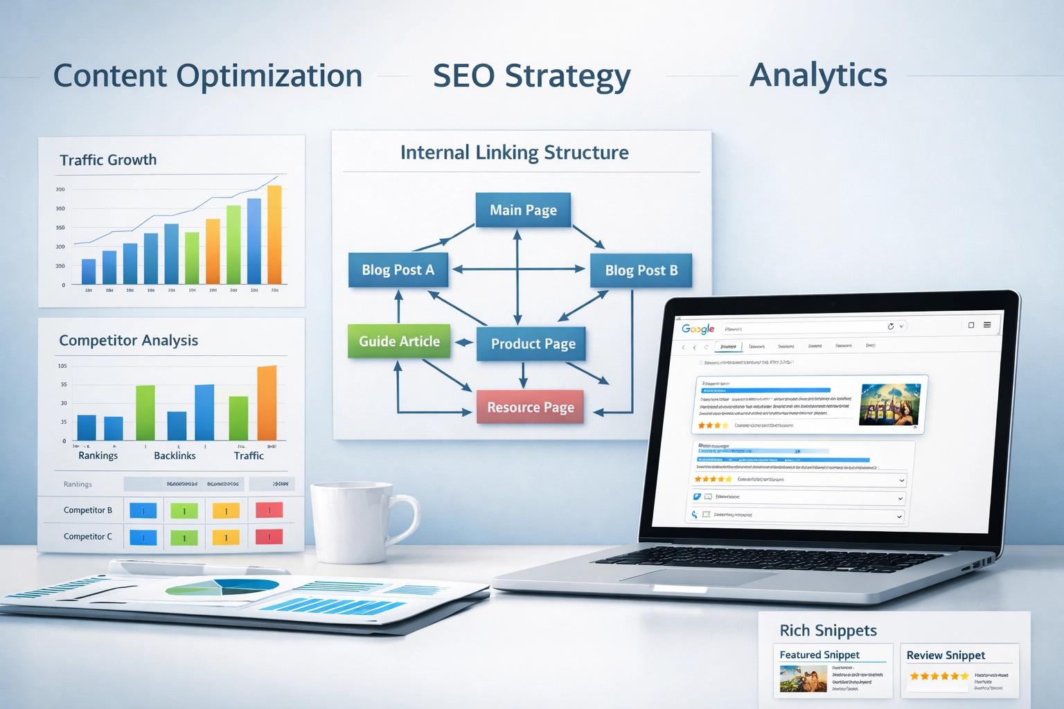 Estratégia de Otimização de Conteúdo: 7 Técnicas Comprovadas para Impulsionar seu Ranqueamento