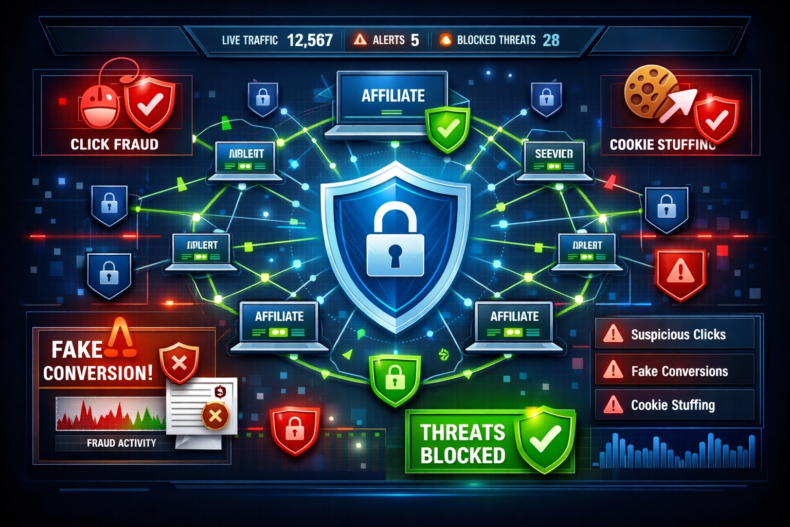 Detecção e prevenção de fraudes em marketing de afiliados