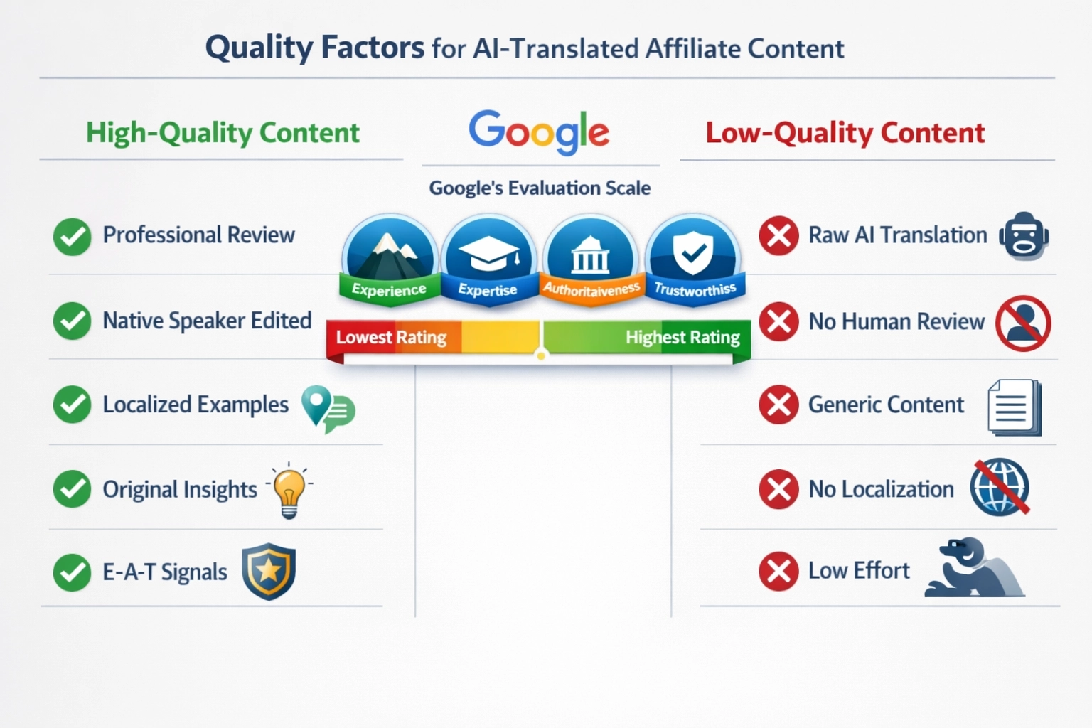 Comparativo Qualidade vs Método