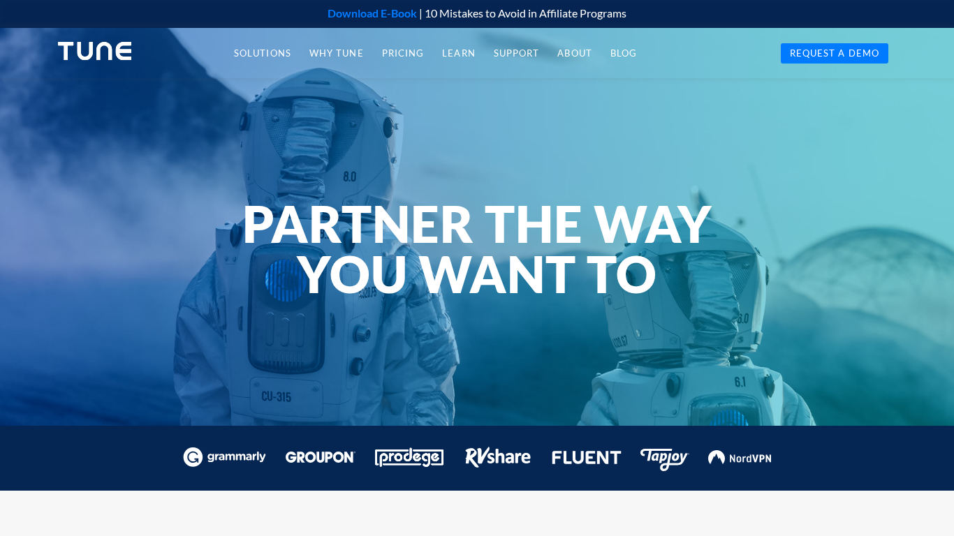 Plataforma de marketing cross-channel Tune