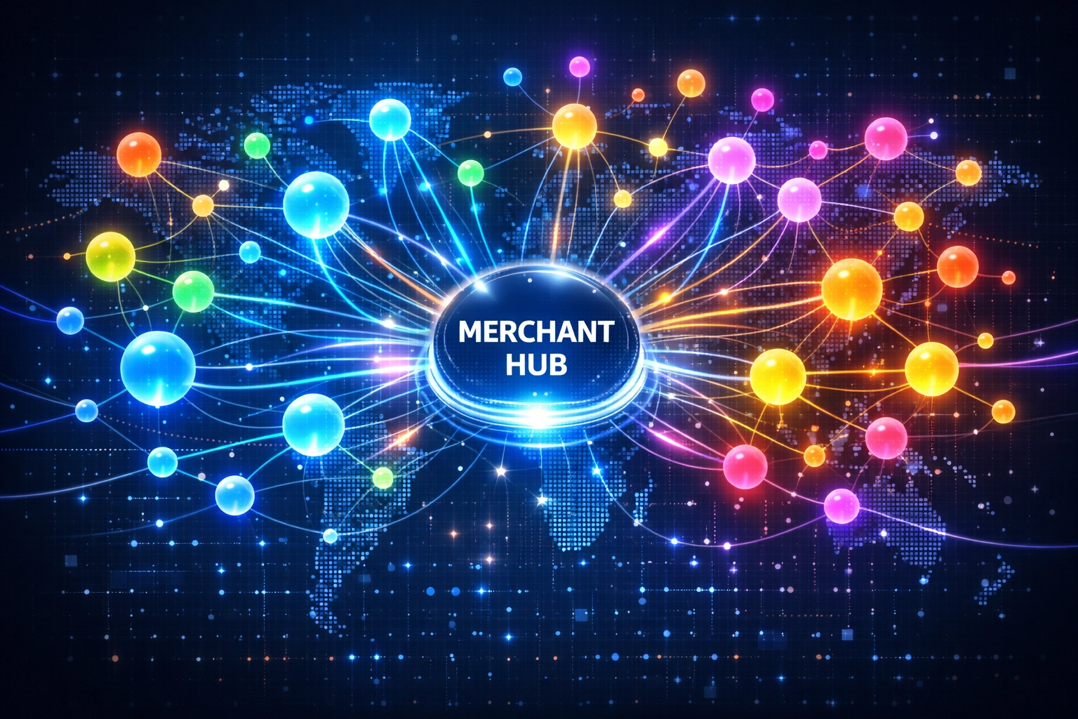 Global affiliate network visualization