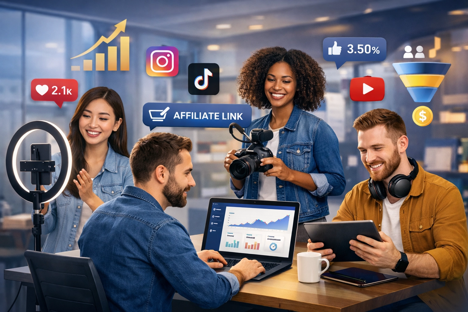 Micro vs Macro Influenciadores: Principais Diferenças e Qual Escolher para Seu Programa de Afiliados