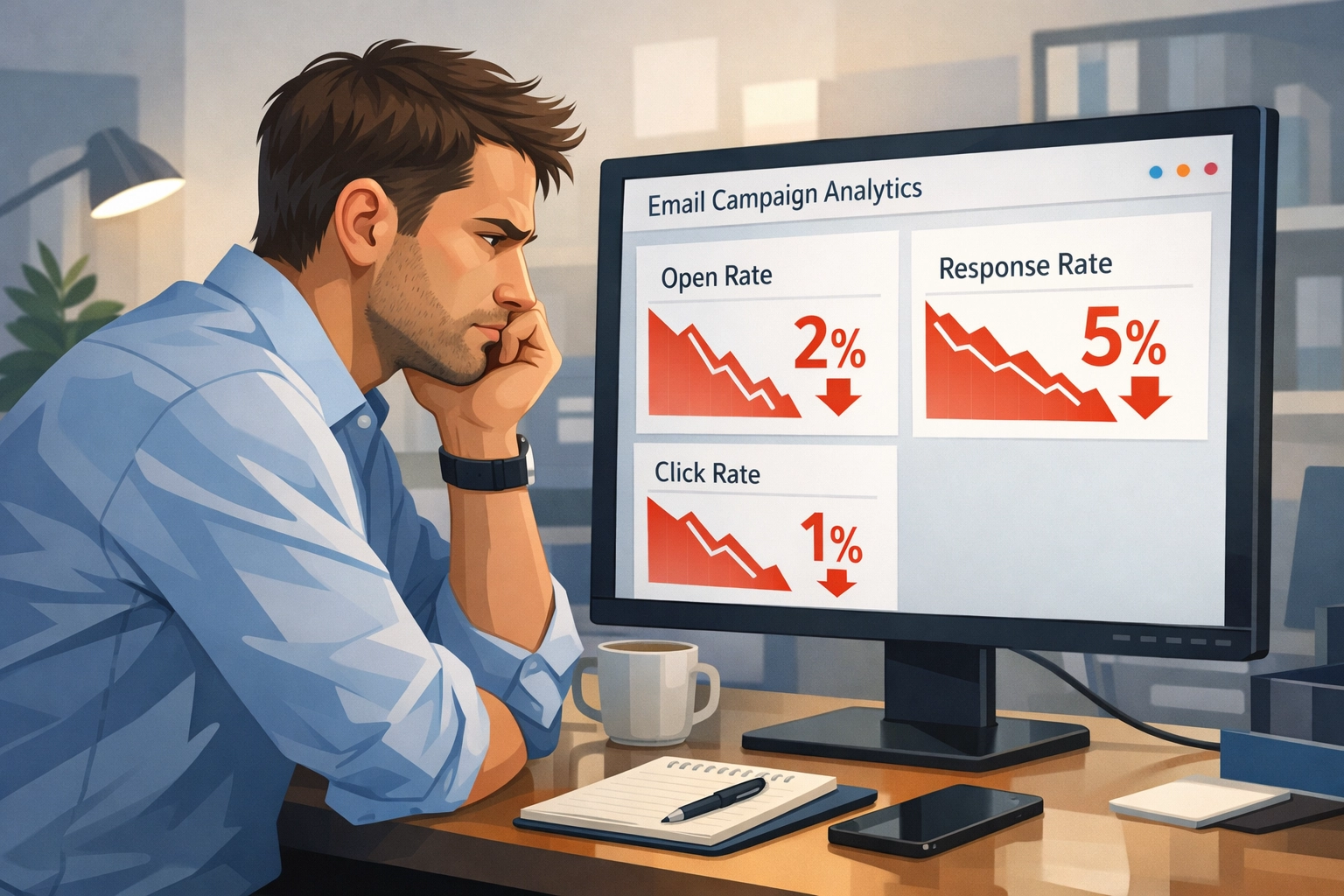 Como Melhorar as Taxas de Resposta em Cold Emails