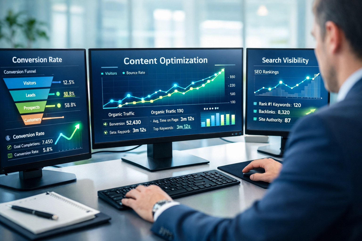 Otimização de Conteúdo: Aumente a Visibilidade, Leads e Conversões do Seu Negócio