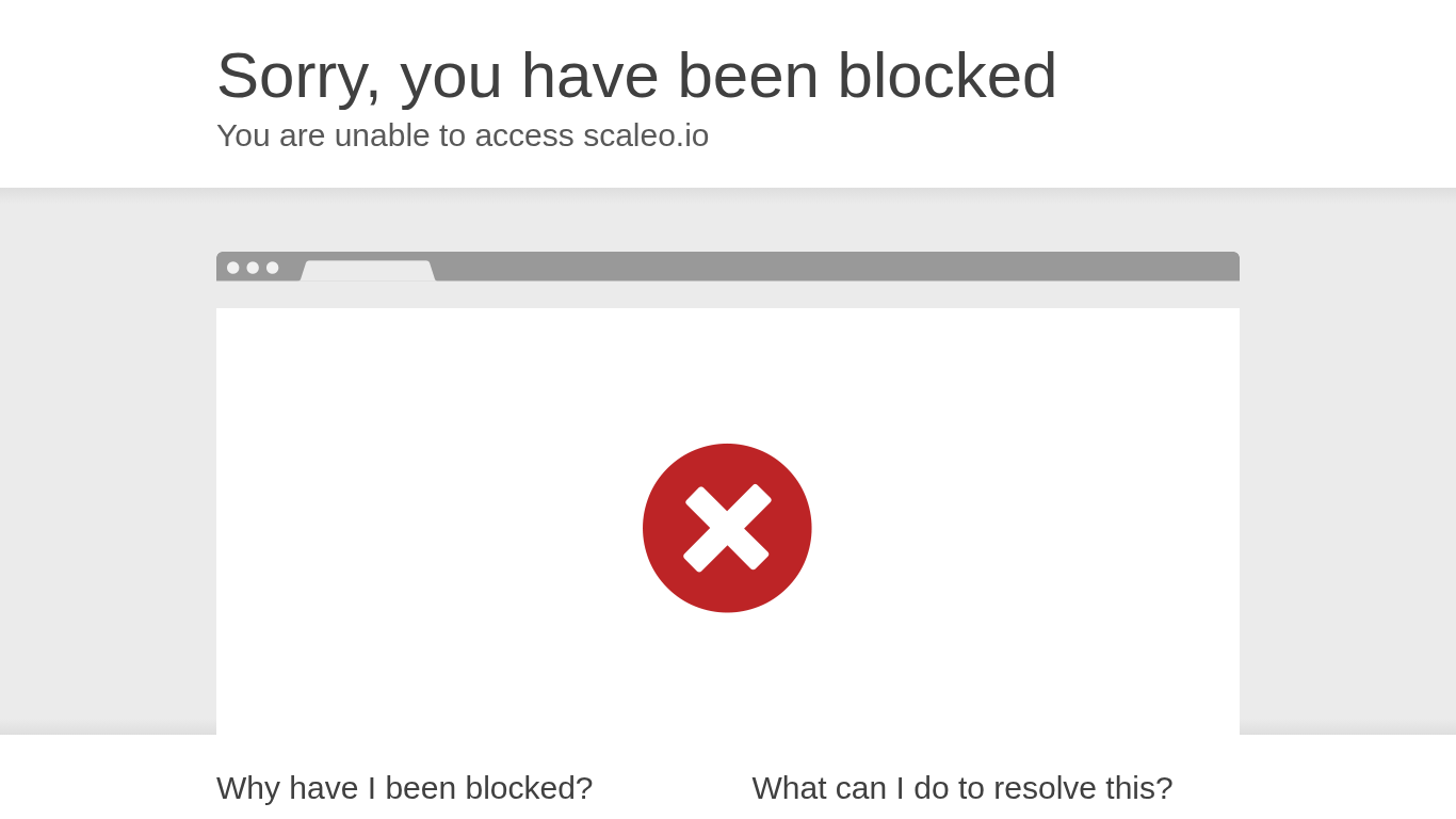 Página inicial do software de afiliados Scaleo