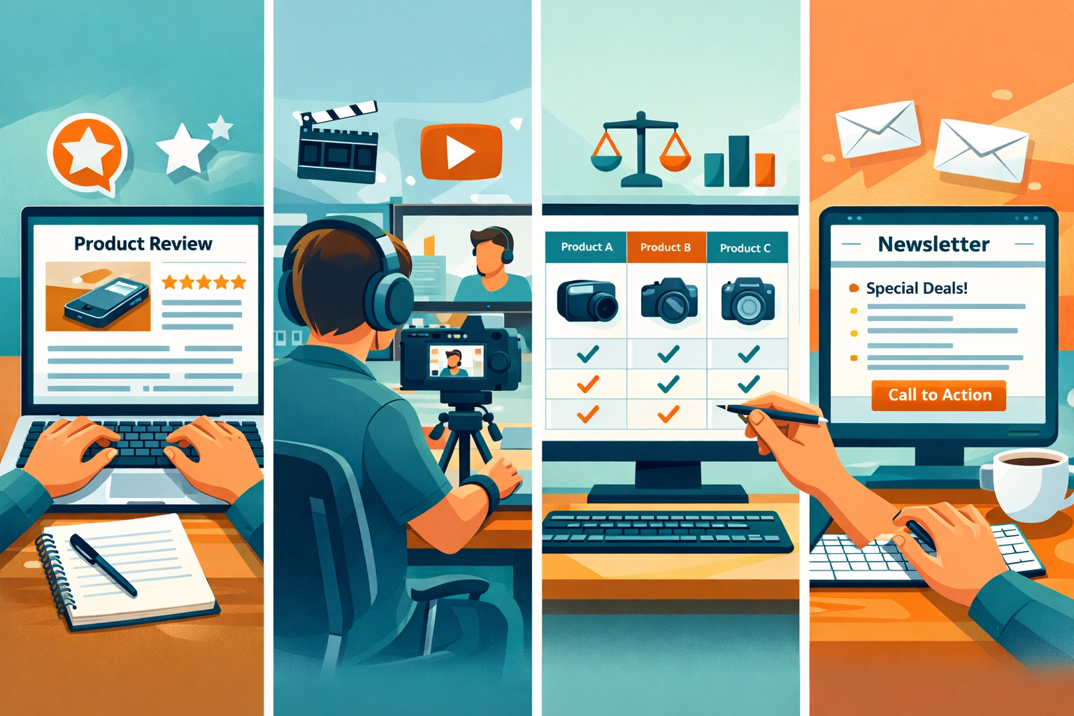 Estratégias de Criação de Conteúdo para Marketing de Afiliados