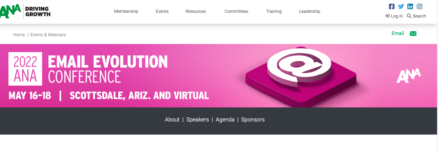 2022 ANA Email Evolution Conference