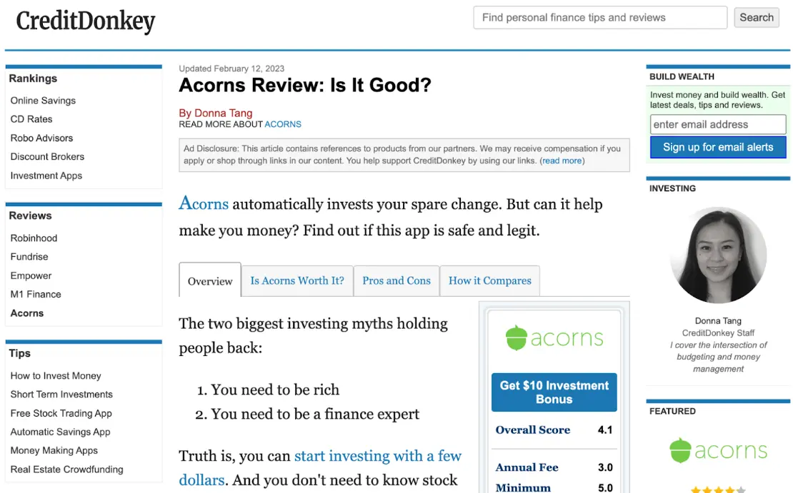Examples of awesome affiliate campaigns: email, social media, and websites
