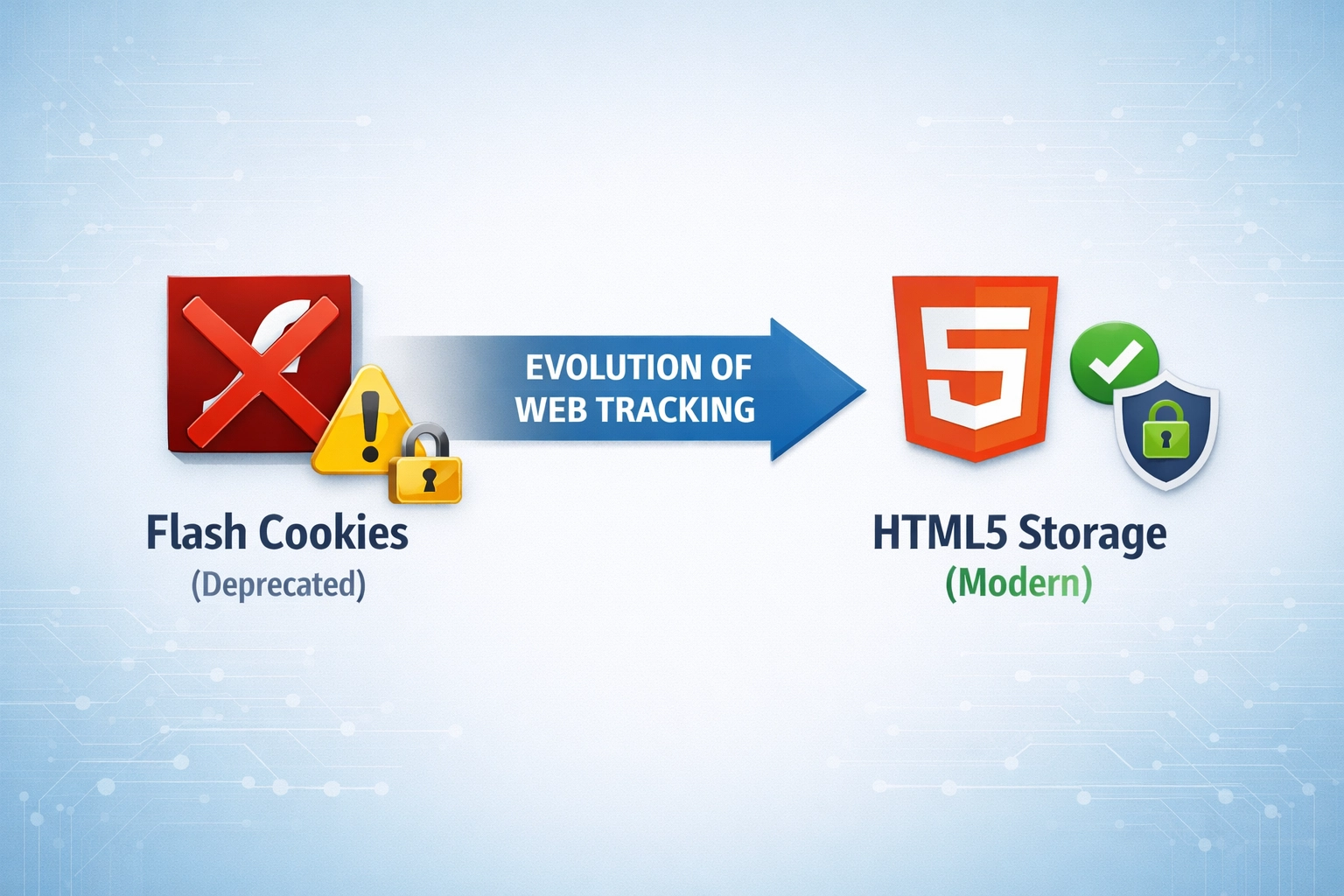 Evolução dos cookies Flash para rastreamento em HTML5
