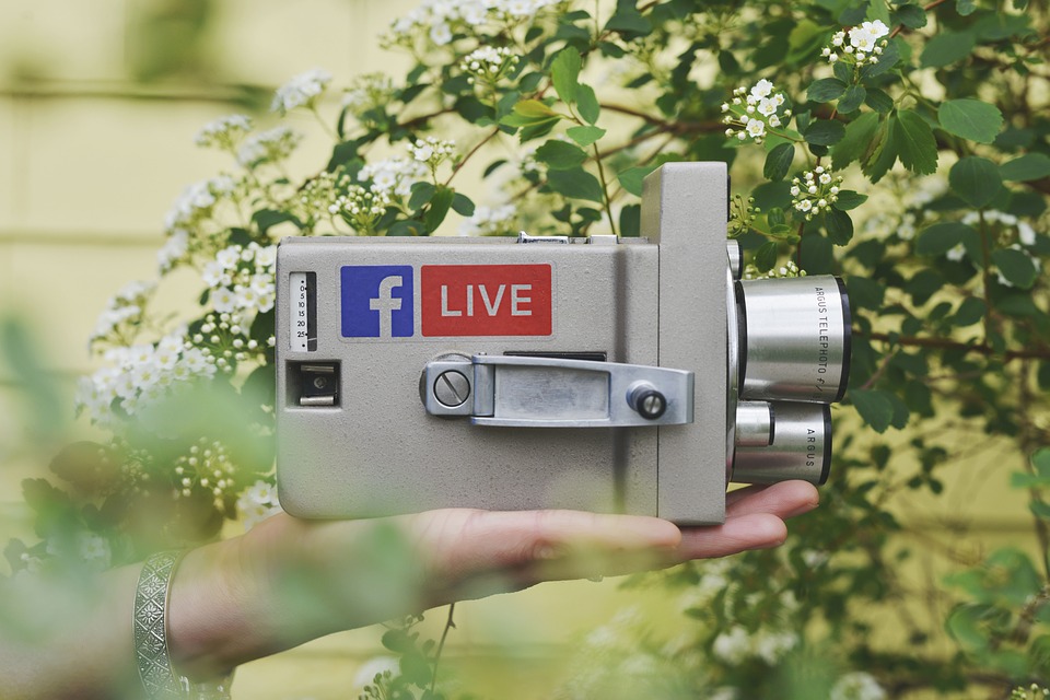 Facebook live camera