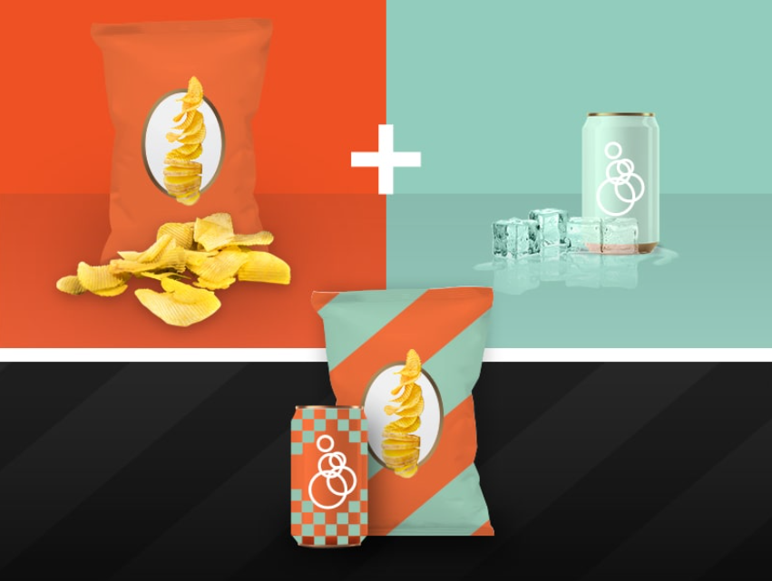 Duas marcas em parceria