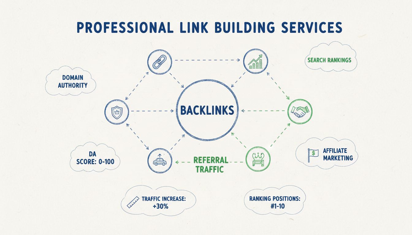 O que são serviços de link building?