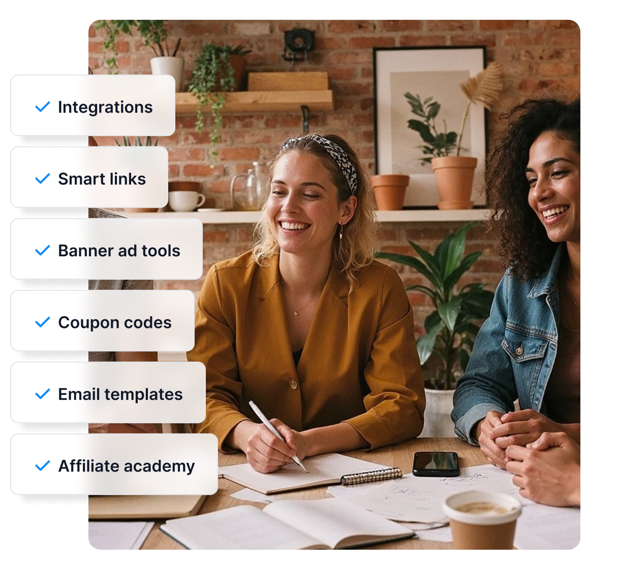 O Post Affiliate Pro torna o gerenciamento de afiliados moleza graças a integrações, links inteligentes, materiais promocionais e muito mais.