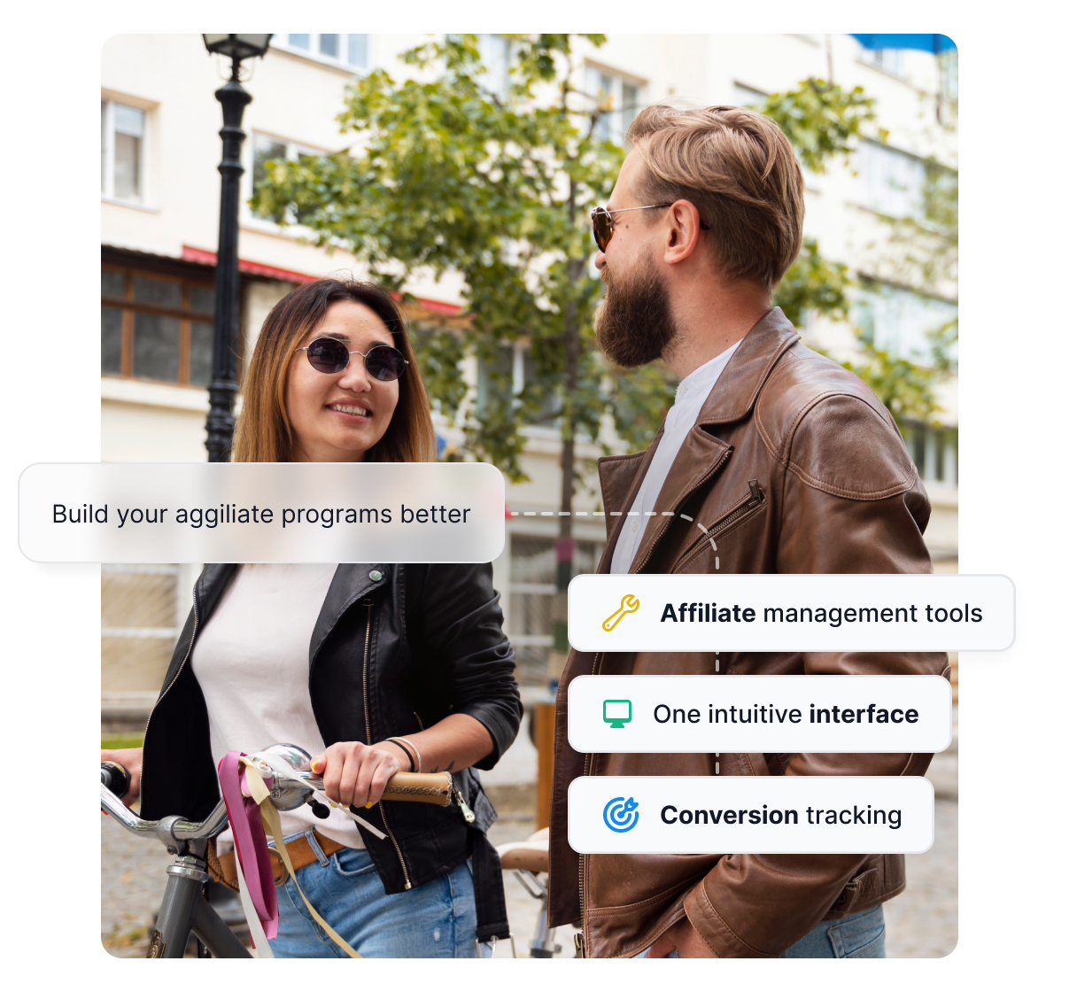 Uma captura de tela do painel do Post Affiliate Pro com visão geral e métricas.