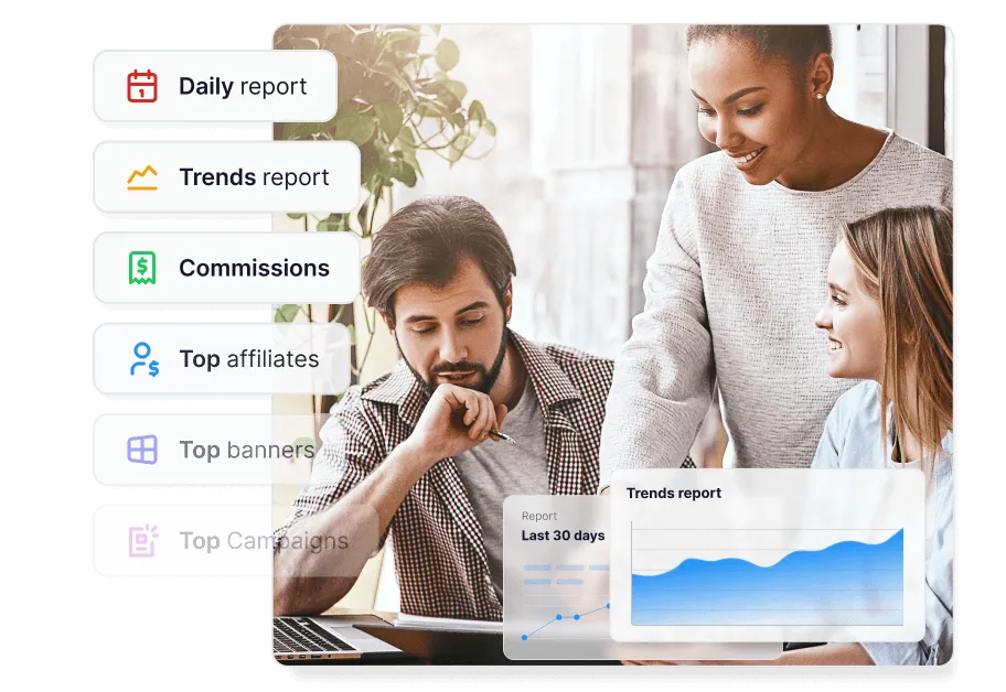 Relatórios - Post Affiliate Pro